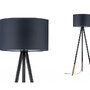 Stojací lampy - P 79633 Stojací lampa Neordic Rurik látkové stínidlo šedé / dřevo - PAULMANN - foto 3