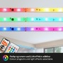 Dekorační - BRILO 2313-150 Digitální RGB LED pásek s hudebním senzorem 500 cm 0,12W bílé - BRILO - foto 3