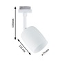 Svítidla - P 94881 URail lištový spot Blossom G9 max. 10W 230V bílá - PAULMANN - foto 3
