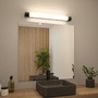 K zrcadlu - P 71214 Selection Bathroom LED svítidlo k zrcadlu Orgon zásuvka IP44 3000K 230V 10,5W černá - PAULMANN - foto 3