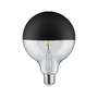 E27 - P 28679 LED Globe 6,5 W E27 zrcadlový svrchlík černá mat teplá bílá stmívatelné - PAULMANN - foto 3