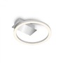 Kruhová - BRILO 3778014 LED stropní svítidlo, 21 cm, 5W, 500lm, matný chrom - BRILO - foto 3