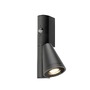 Nástěnná - LA 1008010 T-TUBE nástěnné svítidlo pro povrchovou montáž, GU10, jednoduché, senzor, IP44, max. 10 W, černé - BIG WHITE (SLV) - foto 3