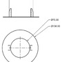 Pro zapuštěná svítidla - IMPR 930967 Deko-Light příslušenství - redukční kroužek pro zapuštěná svítidla kulatý 130/70 mm, bílá - foto 3