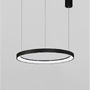 Kruhová - NV 9853682 Závěsné svítidlo PERTINO černý hliník a akryl LED 38W 230V 3000K IP20 stmívatelné - NOVA LUCE - foto 3