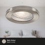 Kruhová - BRI 7181-032 3ks sada LED vestavné svítidlo, pr. 8,5 cm, 5 W, matný nikl - BRILONER - foto 3