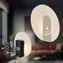 Nepřímé osvětlení - BRI 3889012 Taro nástěnné svítidlo - 2,5W, 100lm, bezdrátové, LED, s pohybové čidlo, matný nikl - BRILONER - foto 3