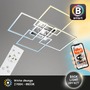 Hranatá - BRILO 3515-019 CCT LED stropní svítidlo, 72,4 cm, 50 W, 5500 lm, hliník - BRILO - foto 3