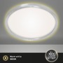 Kruhová - BRI 7363-019 VÝPRODEJ - Svítidlo LED panel, pr. 42,5 cm, 3000 lm, 22 W, hliník - BRILONER - foto 3