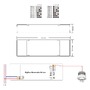Stabilizovaný proud - SLC S32050 SmartOne Driver CC 1CH 250-1000mA Mono 30W Zigbee IP20 - TLG - foto 3