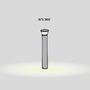 Sloupková - SLC SLC1416 LED venkovní sloupkové svítidlo Faro 975mm Bollard černé 2323lm 2700/3200/4000K Ra80 nastavitelná intenzita IP66 360 - TLG - foto 3