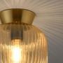 Dekorativní - LD 13574-27 Kolekce Schöner Wohnen stropní svítidlo NAMI, jantar, E27 vhodné pro LED žárovky - JUST LIGHT - foto 3