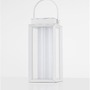 Solární - NV 9002861 Venkovní stolní lampa VERHAAL bílý hliník a čiré sklo LED 2W 3000K 3,7V 360st. IP54 solární / USB kabel / vypínač na těle - NOVA LUCE - foto 3