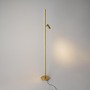 Stojací lampy - M MOD395FL-L28BS3K Stojací lampa Thin 3000K 14W teplá bílá mosaz hliník stmívatelná - MAYTONI - foto 3