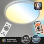 Kruhová - BRILO 3064-014 LED CCT Smart stropní svítidlo pr. 33,3 cm 24W 2500lm chrom - BRILO - foto 3