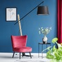 Stojací lampy - RED R13653 DANTE stojanová černá dřevo 230V E27 25W - RED - DESIGN RENDL - foto 3