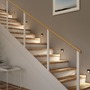 Zapuštěná - P 80004 LED vestavné svítidlo do zdi Tsaro hranaté 80x36mm 1W 230V 2700K černá mat čidlo - PAULMANN - foto 3