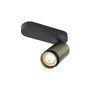 Bodová - LA 1009094 GRIP! L SPOT CL, single, QPAR51, stropní svítidlo pro povrchovou montáž, válcové, 1 x max. 6 W, bronzová / černá - BIG WHITE (SLV) - foto 3