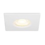 Pro zapuštěná svítidla - LA 1008095 UNIVERSAL DOWNLIGHT kryt pro stropní svítidlo, IP65, čtvercový, bílý - BIG WHITE (SLV) - foto 3