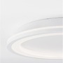 Kruhová - NV 9212917 Stropní svítidlo OGGY bílý hliník a akryl LED 30W 230V 3000K IP20 - NOVA LUCE - foto 3