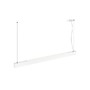 Podélná - LA 1010513 GLENOS® PRO závěsné svítidlo, 1, 5 m, DALI, UGR16, délka závěsu 210 cm, 3000K, 75°, bílá / černá - BIG WHITE (SLV) - foto 3