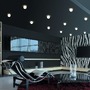 Dekorativní - LU S00.L1.115.61 Stropní a nástěnné svítidlo ALFA 4W LED 3000K sklo černá opál S00.L1.115.61 - LUCIS - foto 3