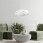 Dekorativní - ZUMA 133867-025756 1134 závěsné svítidlo VENTO 60 cm bílá - ZUMALINE - foto 3
