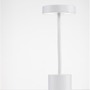 Na baterie - NV 9002863 Venkovní stolní lampa FUMO bílý hliník a akryl LED 2W 3000K 220-240V 163st. IP54 vypínač na těle / USB kabel - NOVA LUCE - foto 3