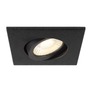 Pro zapuštěná svítidla - LA 1007184 UNIVERSAL DOWNLIGHT kryt pro downlight IP20, výkyvný, hranatý, černý - BIG WHITE (SLV) - foto 3