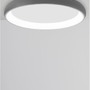 Kruhová - NV 8105617 Stropní svítidlo ALBI šedý hliník a akryl LED 50W 230V 3000K IP20 stmívatelné - NOVA LUCE - foto 3