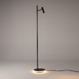 Stojací lampy - M Z010FL-L8B3K Stojací lampa Estudo 3000K 700lm černý kov LED teplá bílá - MAYTONI - foto 3