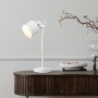 Stolní lampy pracovní - RED R13903 CELEIA lampa stolní matná bílá matný nikl 230V E27 40W - RED - DESIGN RENDL - foto 3