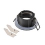 Kruhová - LA 1007345 NEW TRIA® 68 kroužek pro vestavbu do stropu, D: 8,2 H: 3,4 cm, IP 65, černá - BIG WHITE (SLV) - foto 3