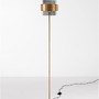 Stojací lampy - NV 9236410 Stojací lampa SIANNA kouřové sklo mosazný zlatý kov E27 1x12W 230V IP20 bez žárovky - NOVA LUCE - foto 3