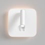 Bodová - M C175-WL-01-6W-W Nástěnné svítidlo IOS 176 3000K 9W teplá bílá 550lm bílý hliník nastavitelné přímé a nepřímé světlo - MAYTONI - foto 3