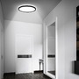 Kruhová - BRILO 7525415 Move LED stropní svítidlo IP44, přímé a nepřímé osvětlení, pohybové čidlo, černá - BRILO - foto 3