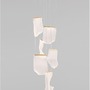 Dekorativní - NV 9054442 Závěsné svítidlo SIDERNO zlatý hliník a akryl LED 39W 230V 3000K IP20 - NOVA LUCE - foto 3