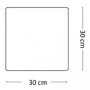 Dekorační - ILUX 191577 Venkovní stojací lampa Ideal Lux Luna PT1 D30 191577 bílá 30cm - IDEALLUX - foto 3