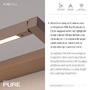 Podélná - PN 9113-97 LED nástěnné svítidlo PURE Puro otočné dotykový stmívač 3000K bronz - PAUL NEUHAUS - foto 3