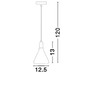 Kónická - NV 7605175 Závěsné svítidlo VENANZIO měděný kov a přírodní dřevo E14 1x5W IP20 bez žárovky - NOVA LUCE - foto 3