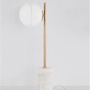 Stolní lampy dekorační - NV 9960618 Stolní lampa CANTONA bílé opálové sklo mosaz zlatá a mramor G9 1x5W 230V IP20 bez žárovky - NOVA LUCE - foto 3