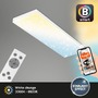 Hranatá - BRILO 7383-016 Hvězdné nebe CCT svítidlo LED panel, 100 cm, 28 W, 3000 lm, bílé - BRILO - foto 3