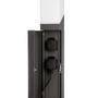 Sloupková - IMPR 733067 Deko-Light stojací svítidlo sloupek se zásuvkami Kukui Puka 220-240V AC/50-60Hz E27 1x max. 13,00 W 140 mm tmavěšedá - LIGHT IMPRESSIONS - foto 3