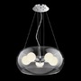Dekorativní - ILUX 016863 Závěsné svítidlo Ideal LUx Audi-10 SP5 transparente 016863 čiré - IDEALLUX - foto 3