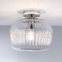 Kruhová - P 71142 LED stropní svítidlo Ruya IP44 E27 230V max. 60W sklo/chrom - PAULMANN - foto 3