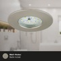 Kruhová - BRI 7204-032 3ks sada LED vestavné svítidlo, pr. 7,5 cm, matný nikl - BRILONER - foto 3