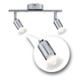 Bodová - P 66748 Spotlight Carolina IP44 GU10 230V max. 2x10W stmívatelné chrom - PAULMANN - foto 3