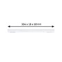 Lišty a příslušenství - P 95643 URail středové napájení 304x18mm max. 1000W bílá - PAULMANN - foto 3