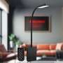 Bodová - BRI 2361015 Cielo lampa na čtení - 2W, 200lm, LED, nabíjecí, stmívatelné, dotykový vypínač, bezdrátové, černá - BRILONER - foto 3