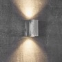 Nástěnná - NOR 49731031 Venkovní nástěnné svítidlo Canto Maxi Kubi 2 2x28W GU10 galvanizovaná ocel čirá - NORDLUX - foto 3